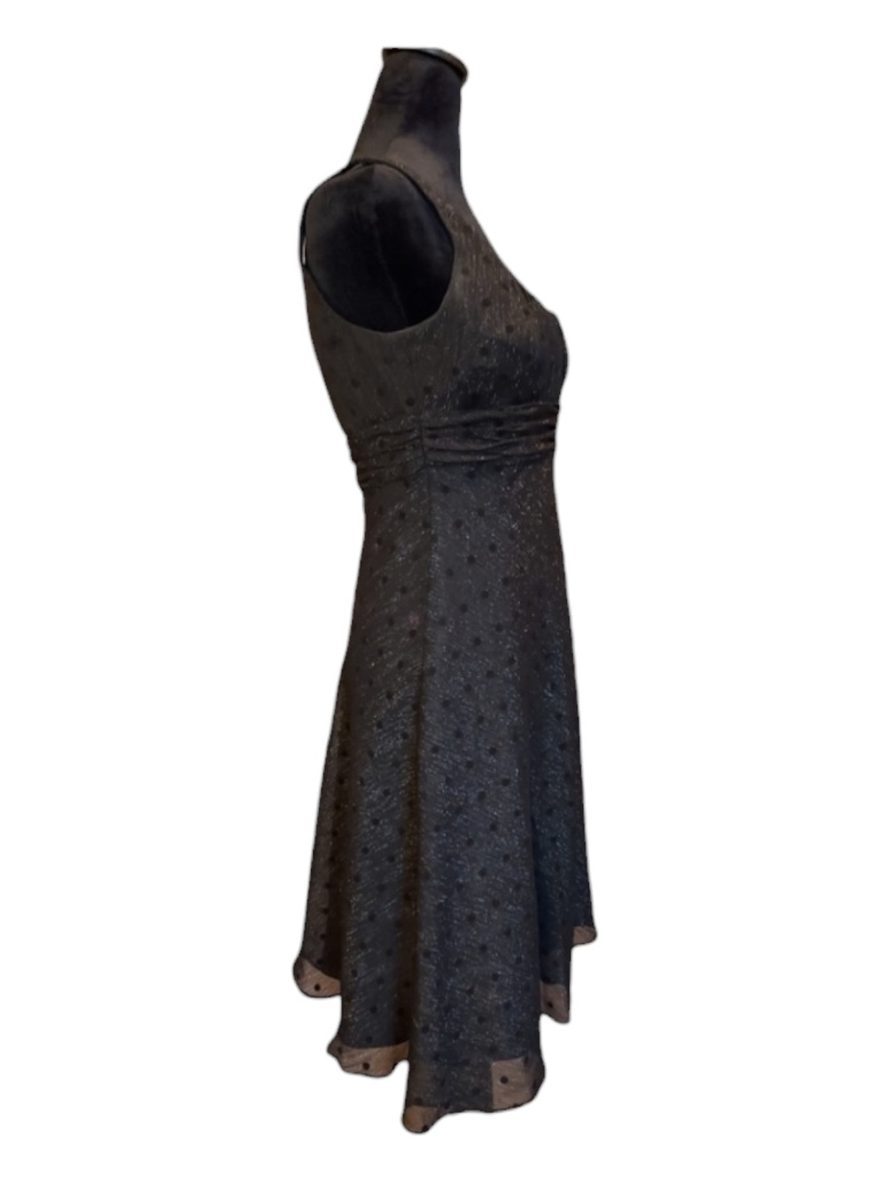 Evan Picone Retro Coquette Dollette Balletcore Soft Girl Classic Formal Dress 6P - Picture 4 of 8